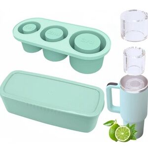 Mint Green Ice Mold Set